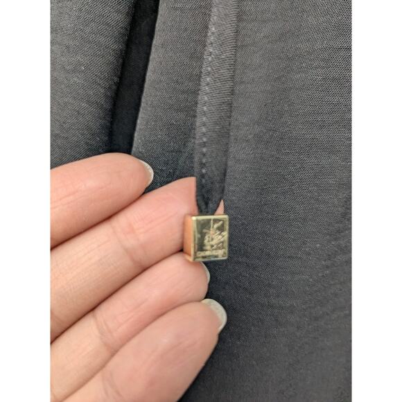 Calvin Klein Women's Pants Wide Leg Drawstring Solid Black Size 3XL NWT - Picture 3 of 15